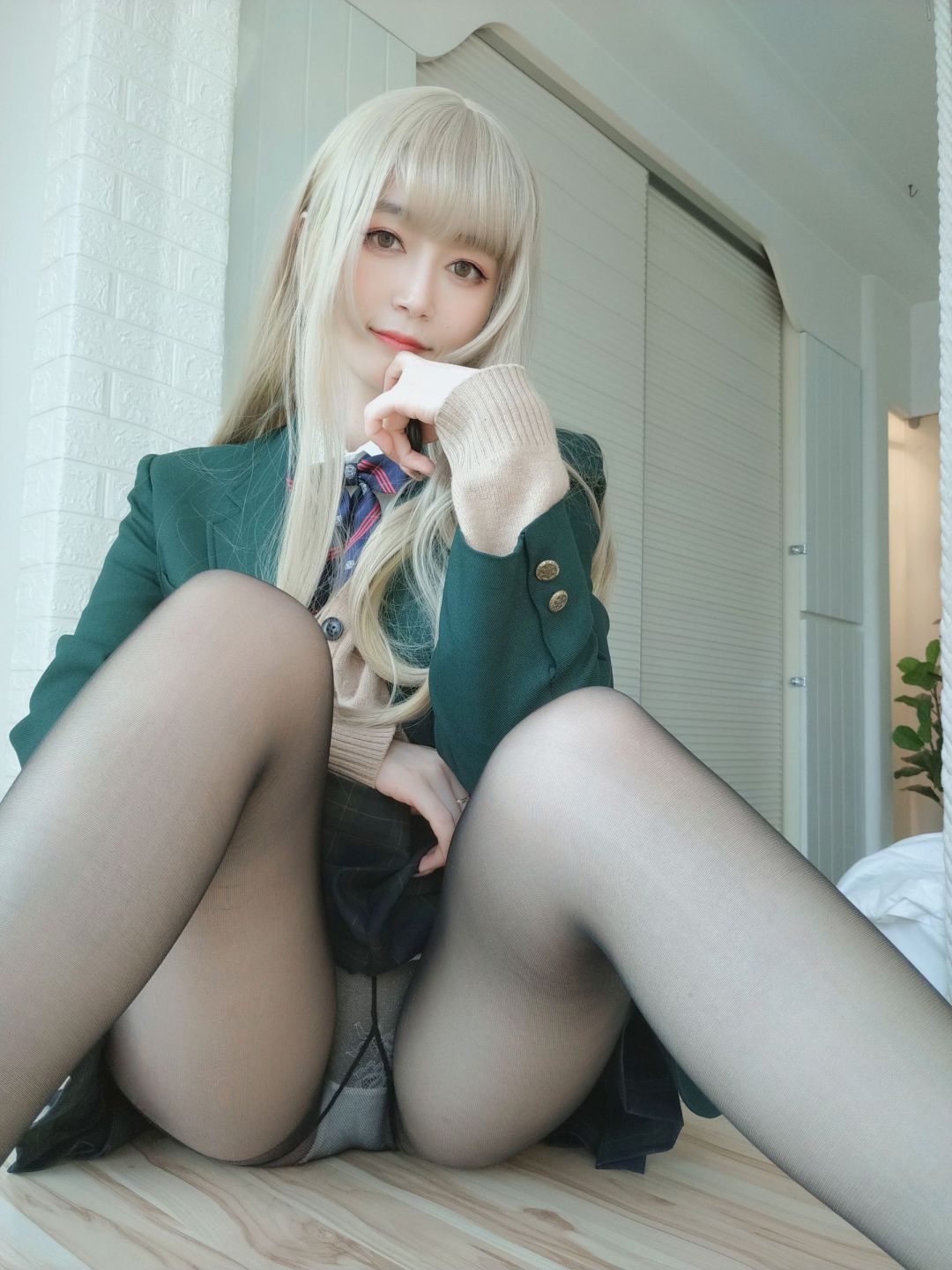 [COS写真]小姐姐白银81–灰色空间插图6